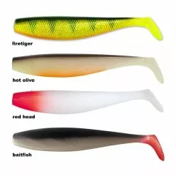 Zebco Black Cat CAT SHAD -Angelzubehör Verkaufsgeschäft Black Cat Cat Shad Galeriebild mit Farbcode 1280x1280