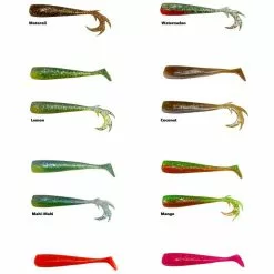 Dieter Eisele Eisele Sea-Fishing FLEXXXI Mini Ersatz-Body 2 Stück -Angelzubehör Verkaufsgeschäft Eisele Flexxxi Mini Ersatzschwanz mit Farbcode 771458 1280x1280