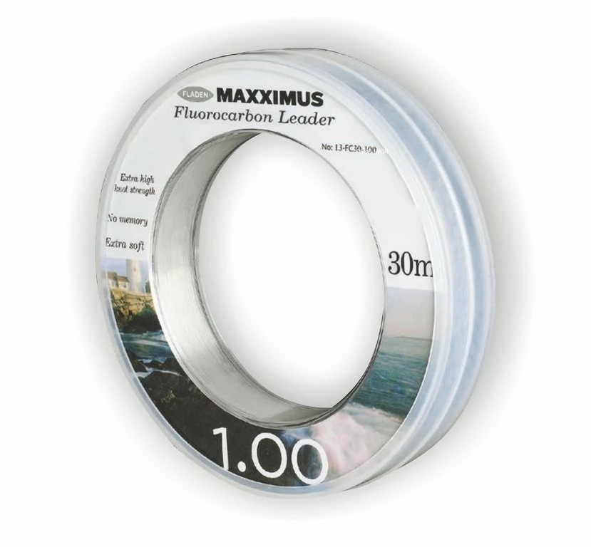 FLADEN Maxximus Fluorocarbon Vorfachschnur 4 FLADEN Maxximus Fluorocarbon Vorfachschnur – Bild 2