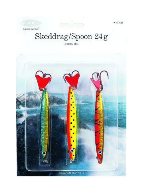 FLADEN Coast - Meerforellen Blinker-Set 24g - 3 Stück 3 FLADEN Coast - Meerforellen Blinker-Set 24g - 3 Stück