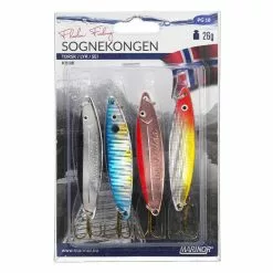 MARINOR FLADEN SOGNEKONGEN Meerforellen-Blinker-Set 4 Stück