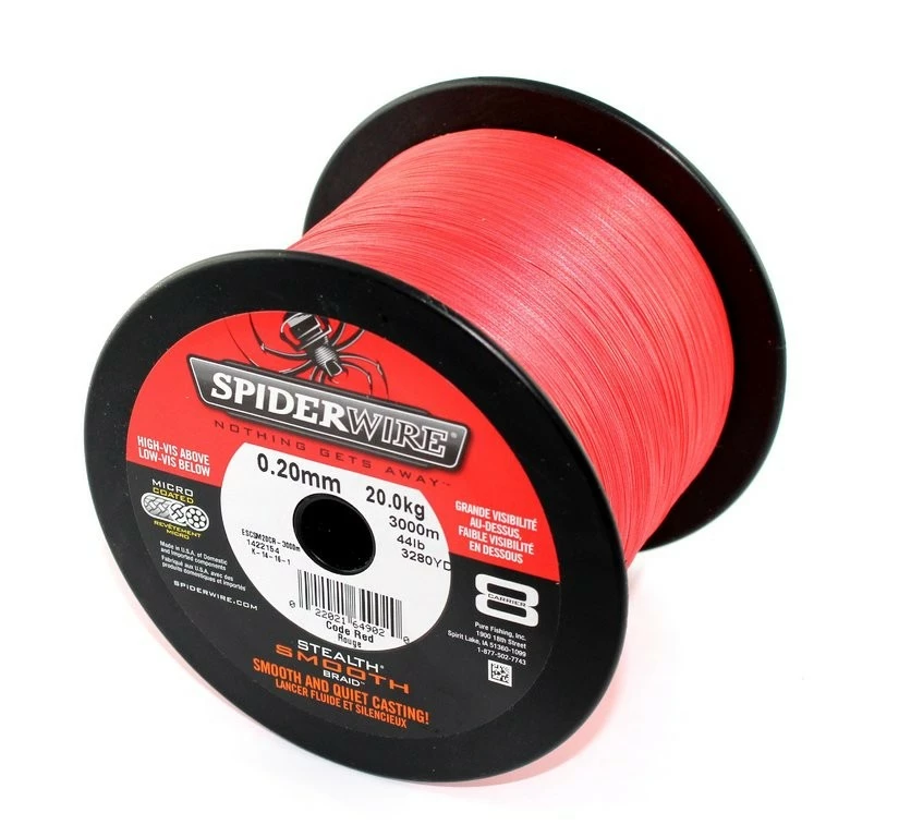 SPIDERWIRE Stealth Smooth 8 Red - 8-fach Geflochtene 4 SPIDERWIRE Stealth Smooth 8 Red - 8-fach Geflochtene – Bild 2